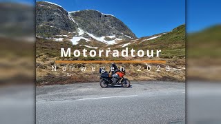 Motorradreise Norwegen 2023 [upl. by Einittirb]