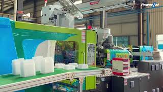 Powerjet KF series thinwalled injection molding machines [upl. by Oicirtap685]