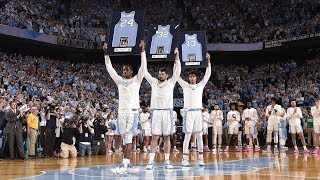 UNC Mens Basketball Carolina Downs Duke on Senior Night 7970 [upl. by Ailev]