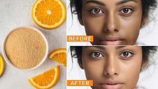 Brighten Up With Orange Peel Powder Natural Skin Brightening Secrets Revealed 🍊🌟 [upl. by Airaet]