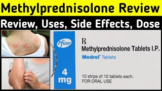 Methylprednisolone tablets ip 16 mg 8 mg in hindi  Medrol Tablet Uses in Hindi  Uses Side Effect [upl. by Leoy]