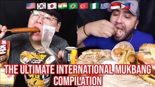 the ULTIMATE international mukbang compilation [upl. by Stephi]