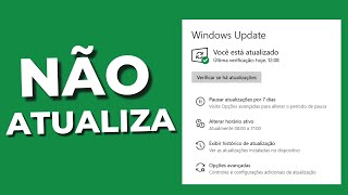 Windows Update Não Atualiza [upl. by Nnaear]