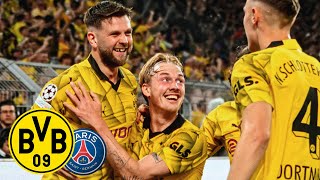 Borussia Dortmund 10 Paris St Germain  All Goals amp Highlights  UEFA Champions League [upl. by Dagall]