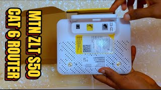 UNBOXING MTN 4G Premium Router In 2024 [upl. by Acinoj]