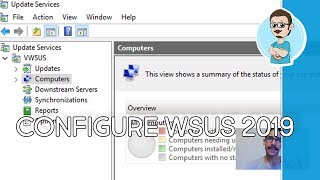 Configure WSUS on Windows Server 2019 [upl. by Nyladgam]