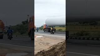 Windmill turbine transportation tatamotors heavyequipment oversizedload windmill windmills [upl. by Sadowski319]