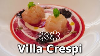 A pranzo al ristorante VILLA CRESPI di ANTONINO CANNAVACCIUOLO due stelle Michelin ⭐⭐ [upl. by Dopp]