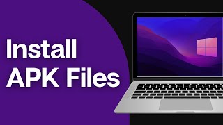 How to Run  Install APK Files in Windows 11 [upl. by Attelrac]