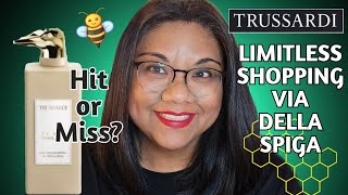 TRUSSARDI Limitless Shopping via Della Spiga Perfume Review [upl. by Devinna]