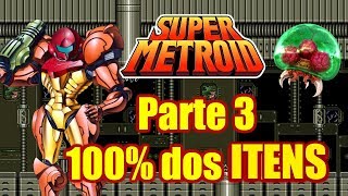 Super Metroid  Phantoon sem energia  Parte 3 [upl. by Eninotna]