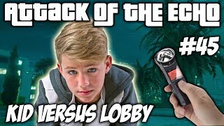 Trolling Randoms With Their Own Voice  The Kid vs The Lobby  Attack Of The Echo 45  GTA 5 [upl. by Chipman]