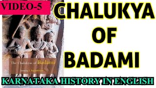 video5 Karnataka history in englishChalukyas of badami karnataka history in english kpsc cti [upl. by Maurine]