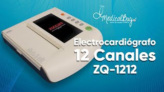 Electrocardiógrafo de 12 Canales ZQ1212 [upl. by Romelle]