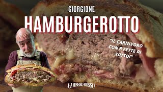 HAMBURGER di manzo e maiale con mortadella guanciale e coppa  Le ricette di Giorgione [upl. by Mindy824]