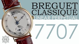 Breguet Classique Linear Perpetual Calendar 7707BA [upl. by Nylireg718]