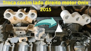 Como trocar coxim motor Onix 2015 [upl. by Oicirbaf]