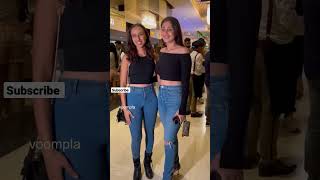 Vaaste singer Dhvani Bhanushali and celebrity Pilates trainer Namrata Purohit spotted [upl. by Ivy]