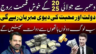 December to July 2025  Top Luckiest zodiac sign  Latest Research  Astrologer Osama Ali khan [upl. by Llednohs726]