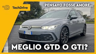 VOLKSWAGEN GOLF GTD  Test Drive FLASH PRO e CONTRO [upl. by Stoneman]