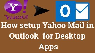 How setup yahoo mail in outlook configure for Desktop Apps ।EraIT [upl. by Krystalle719]