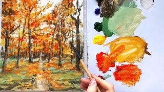 Acrylic Painting Tutorial Step by Step for Beginners [upl. by Abbub]