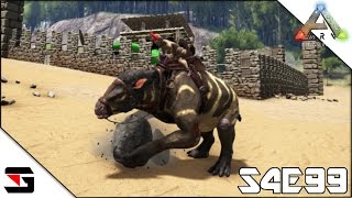 ARK Survival Evolved S4E99 Chalicotheriumをテイム！ [upl. by Alabaster327]