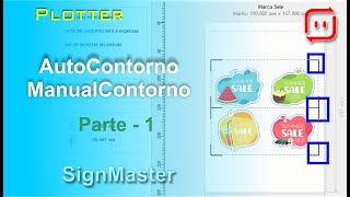 SignMaster  Plotter  Autocontorno amp manual Contorno Parte  1 [upl. by Olmsted583]