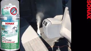 Auto Geruchsentferner mit SONAX KlimaPowerCleaner  Antibakteriell [upl. by Sue672]