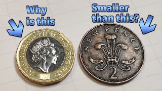 Why Is The UK 2 Pence Coin So Big A Rambling Look At British Currency [upl. by Alrick155]