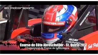 Course de Côte Abreschviller  St Quirin 2017  RA Motorsport [upl. by Yralam]