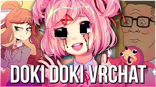 Doki Doki Literature Club Meets VRChat [upl. by Laufer589]