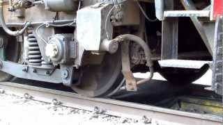 Indian Railways ALCO Sanding Action [upl. by Girardo]