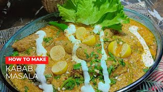 Handi kabab recipe  kabab masala gravy  malai seekh kabab gravy recipe by Sherry  29 April 2024 [upl. by Davies827]