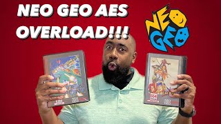 New Neo Geo Aes Games Added To The Collection [upl. by Ecirtak]