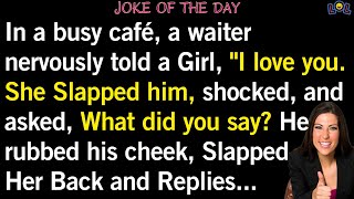 🤣Best Jokes  A Waiters Risky Move Love Slaps and Quick Wit jokesonly [upl. by Sakiv180]