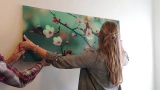 Montageanleitung Acrylglas  Tutorial  wallartde [upl. by Ignatz]