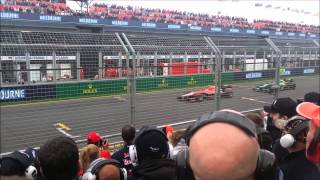 F1 2013 vs 2014 sound comparison  Melbourne [upl. by Leis]