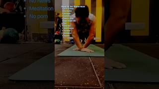 How to be Superman fitness motivation calisthanic pushupchallenge viralshort [upl. by Gnehc789]