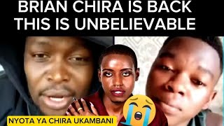 NYOTA YA BRIAN CHIRA YAPATIKANA UKAMBANI  KUJENI TULIE ITS SO EMOTIONAL [upl. by Sulihpoeht]