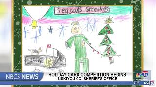 Siskiyou County Sheriffs Holiday Card Competition is on now [upl. by Zaob]