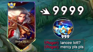 LANCELOT THUNDERBELT BUILD IS TOO TANKY BUT DEADLY😱  LANCELOT BEST BUILD FOR 2024 100 BROKEN [upl. by Wulfe]