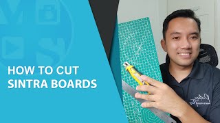 How to Cut Sintra Boards Effectively and Efficiently for Photo Print Wall Art [upl. by Codel]