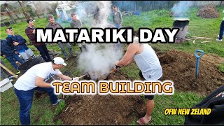 MATARIKI MAORI NEW YEAR CELEBRATION 2023  TEAM BUILDING I HOT STONE  COOKING ofw newzealand [upl. by Addy]