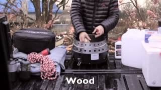 Volcano Grills Portable Collapsible 3Fuel Stove [upl. by Normand]