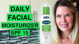 NOT greasy Cetaphil Daily Facial Moisturizer SPF 15 review [upl. by Sibbie]