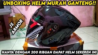 UNBOXING HELM SEJUTA UMAT ‼️ JS ARMOR [upl. by Wojak]