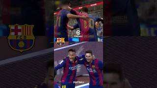 L Messi Neymar Jr or L Suarez fcbarcelona football efootball games [upl. by Scottie]