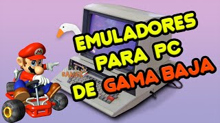 Emuladores para jugar con una PC Gama Baja  2023 [upl. by Normand]