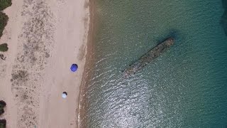 divari beach gialova messenia greece [upl. by Esirehc183]